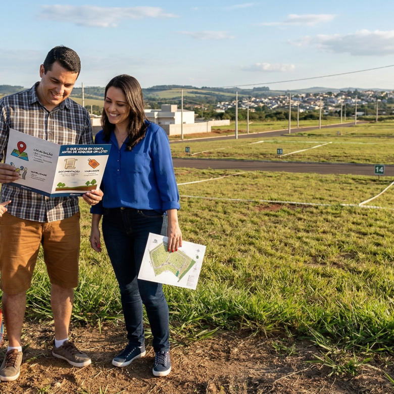 O que levar em conta antes de adquirir um lote?